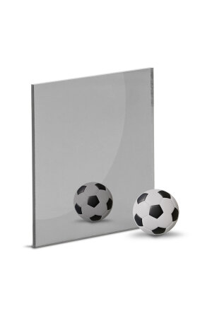 1mm Ayna Pleksi Gümüş - Yapışkanlı 122x244 Cm - 1