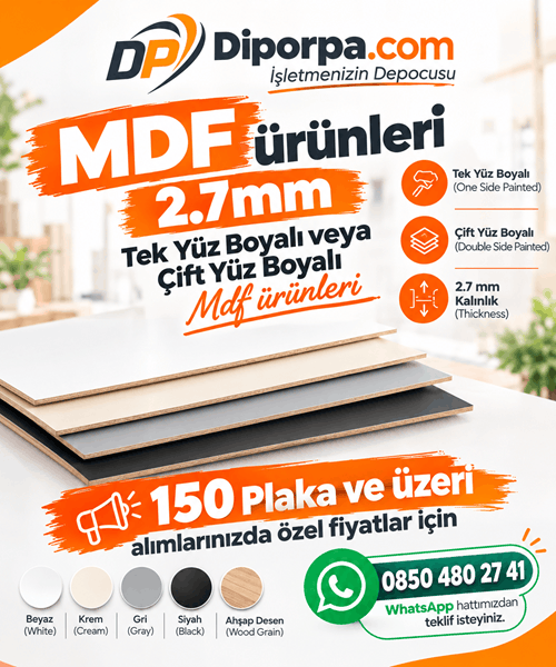 150 Plaka Mdf İskonto