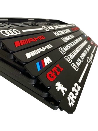 Araba & Oto Kişiselleştirilebilir Plastik Plakalık - 4