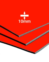 Kırmızı Floklu Sünger 10mm - 