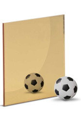 1.5mm Mirror Plexiglass Gold - 122x244 cm - Diporpa