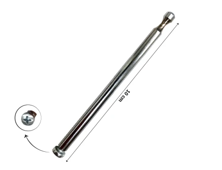 Pleksi isimlik Metal Ayak - 10 Cm - 2