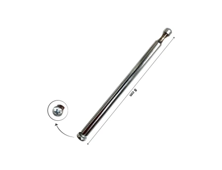 Pleksi isimlik Metal Ayak - 8 Cm - 2